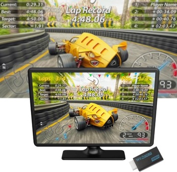 АДАПТЕР-ПРЕОБРАЗОВАТЕЛЬ АДАПТЕР NINTENDO WII на HDMI TV FULL HD NTSC PAL2024
