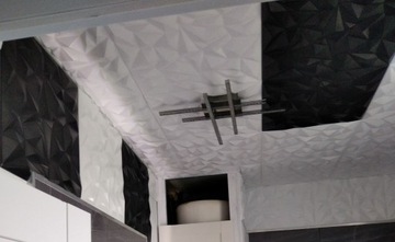 ПЕНОСТЕНОВЫЕ ПАНЕЛИ, 3D КАССЕТЫ, Аметист, ЧЕРНЫЙ