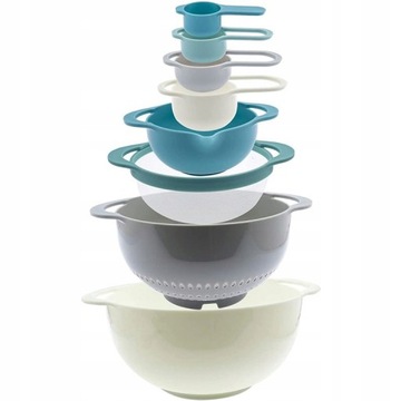 КУХОННЫЙ НАБОР ЧАШКИ МЕРНЫЕ КРУЖКИ ДУРШРУГ СЕЙЧОК 8 EL