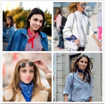 BANDAMKA CHUSTKA CHUSTA APASZKA RÓŻNE KOLORY CHABER