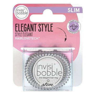 INVISIBOBBLE The Elegant Hair Ring Slim gumki do włosów 3szt