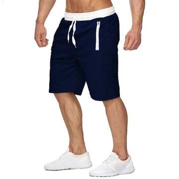 2024 Summer New Men's Casual Beach Pants Big Zippe