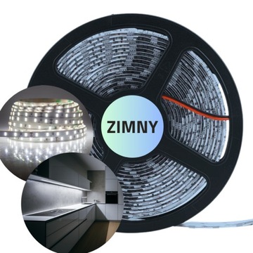 Taśma LED PREMIUM biały zimny 12V na metry