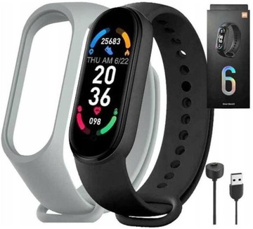 OPASKA SPORTOWA SMARTWATCH SMARTBAND M6 ZEGAREK