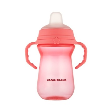 Canpol Kubek z silik. ustnikiem FirstCup 250ml