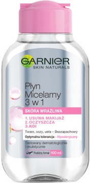 GARNIER Płyn Micelarny 3w1 Skóra wrażliwa 100 ml