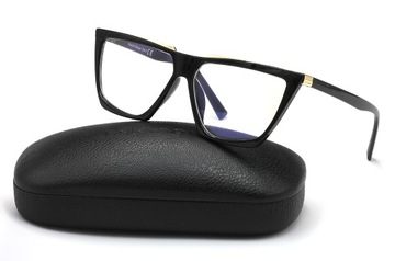 OKULARY ZERÓWKI DO KOMPUTERA BLUE LIGHT etui