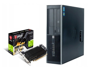 Komputer PC do gier HP Core i5 12GB RAM + MSI 2GB