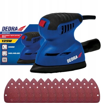 DEDRA SZLIFIERKA OSCYLACYJNA DELTA 125W DED7941