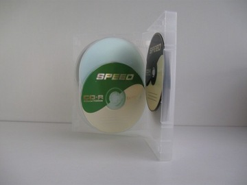 Pudełka DVD x 10 na płyty MATOWE 1 szt.