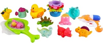 deAO - набор из 19 игрушек для купания детей