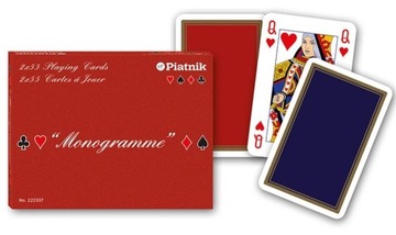 ИГРОВЫЕ КАРТЫ С МОНОГРАММОЙ ПЯТНИКА