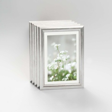 Серебряная фоторамка Деревянная рамка 13x18 5шт