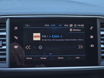 Peugeot 308 II Hatchback Facelifting 1.5 BlueHDI 130KM 2021 Peugeot 308 1WŁ. SalonPL FV23% Virtual Cockpit Czu, zdjęcie 22