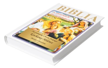 BIBLIA NA KOMUNIĘ CHRZEST DLA DZIECI W OBRAZKACH