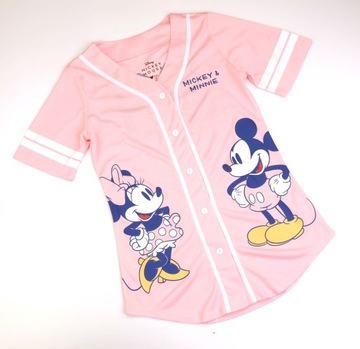 Disney Myszka Mickey i Minnie 1928 Bluzka damska na guziki Koszulka r. M