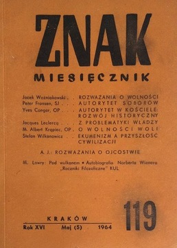 Znak Miesięcznik Nr.119 /1964 SPK