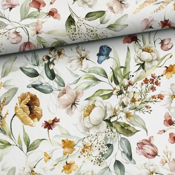 Пуговица для волос из светлого бамбука в ботаническом стиле