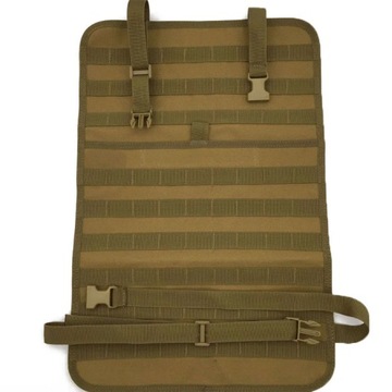 Car Seat Back Organizer, Tactical Molle Panel Sag Proof Vehicle Seat Cover