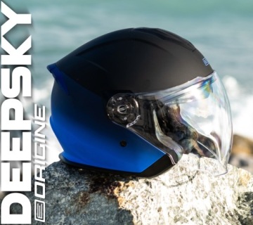 Шлем ORIGINE PALIO 2.0 DEEPSKY матовый синий черный M