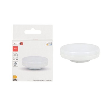 Żarówka Led GX53 9 W 1000 lm Neutralna biel