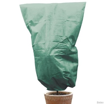Kaptur z włókniny zielony W:240xS:200 cm, ⌀125 cm z zamkiem błyskawicznym