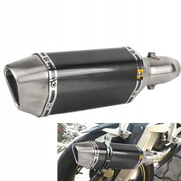 Универсальная выхлопная труба мотоцикла диаметром 310 мм.