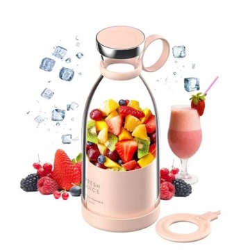 Blender kielichowy Fresh Juice Blender Bezprzewodowy 50 W biały