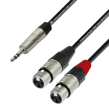 ADAM HALL K4YWFF KABEL AUDIO JACK 3,5 2x XLR 1,8m