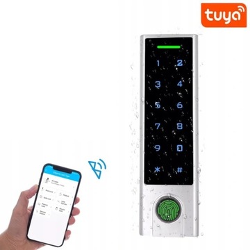 Кодовый водонепроницаемый кодовый замок Tuya, палец + RFID