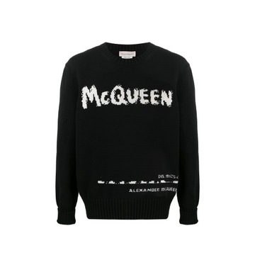 Alexander McQueen sweter czarny rozmiar S