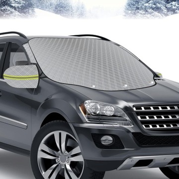 POKROWIEC MATA ANTYSZRONOWA NA PRZEDNIĄ SZYBĘ MAGNETYCZNA PRZECIWSŁONECZNA