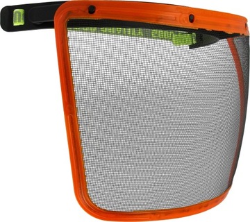 Маска для кустореза, газонокосилки, козырек, сетчатая защитная маска.