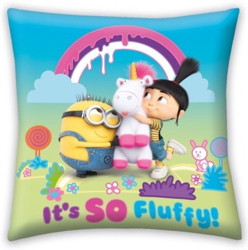 MINIONKI JEDNOROŻEC AGNES poduszka 40X40 cm