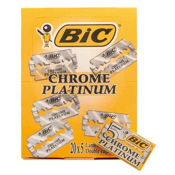 Лезвия для бритвы BIC Chrome Platinum 100 шт.