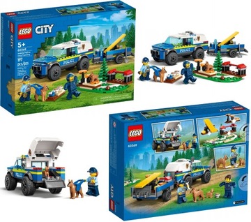 LEGO CITY 60369 SZKOLENIE PSÓW POLICYJNYCH W TEREN
