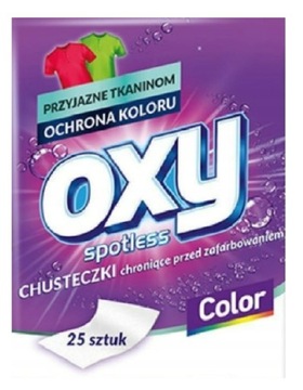 Chusteczki do prania OXY 25 szt.
