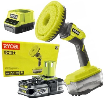 АККУМУЛЯТОРНАЯ ВРАЩАЮЩАЯСЯ ЩЕТКА RYOBI ДЛЯ ЧИСТКИ УСТРОЙСТВА