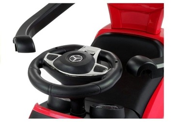 Mercedes Push Ride On 3in1 Барьеры Красный 3288