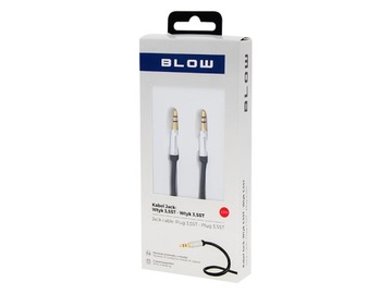 KABEL PRZEWÓD AUDIO MINI JACK 3,5MM AUX DŁUGI MOCNY 2,5m WTYK MINIJACK