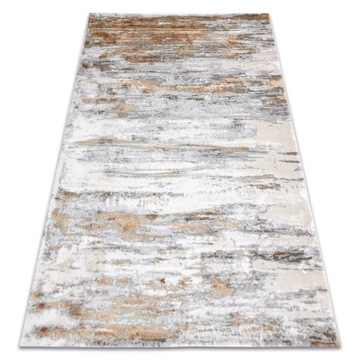 GRUBY DYWAN DO SALONU 160x230 szary/krem #AT4465