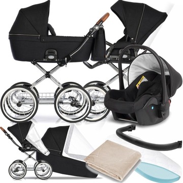 WÓZEK 3W1 ROAN COSS CLASSIC 08 I + FOTELIK 0-13 KG