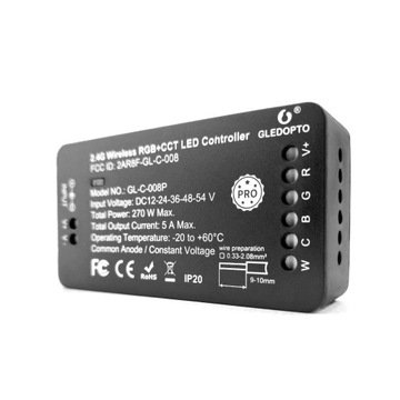 Kontroler LED Gledopto RGB CCT ZigBee Tuya 12V