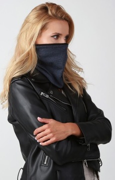 KOMIN BAWEŁNIANY z polarem tuba golf MĘSKI DAMSKI