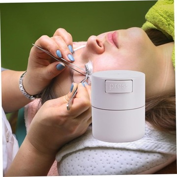 1 баночка для хранения клея для ресниц, баночка для сухих вещей, контейнер для хранения.