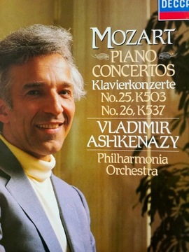 Mozart Vladimir Ashkenazy Piano Concertos No.25, K503 & No.26, K537 NM