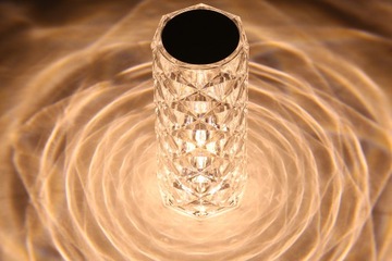 CRYSTAL LED DIAMOND ROSE СЕНСОРНАЯ ЛАМПА