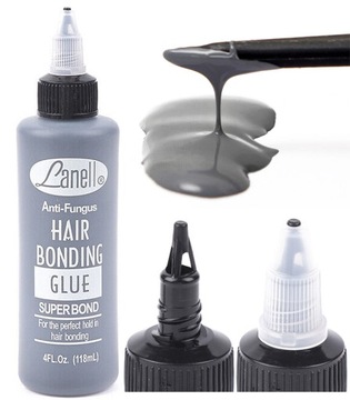 Mocny klej do peruk tupetów do taśm przedłużania włosów Bonding Glue 118ml