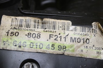 КЛАПАНА КРЫШКА MERCEDES W211 W204 2.2 CDI A6460161005 A6460101130