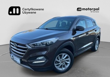 Hyundai Tucson III SUV 1.6 GDI 132KM 2017 Hyundai Tucson Comfort, Podgrzewane fotele i kierownica, Tempomat, LED, Sa
